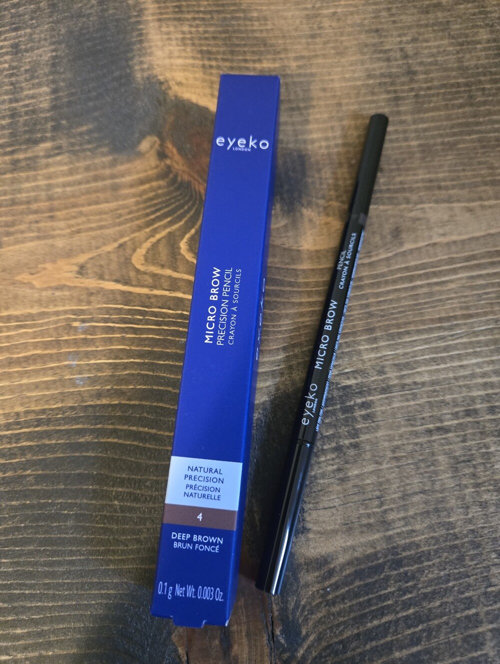Eyeko Micro Brow Pencil - 4 Deep Brown